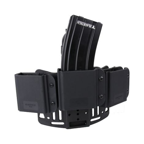 Тройной подсумок Blade-Tech Triple Hip Pouch AR15 Black Тройной подсумок Blade-Tech Triple Hip Pouch AR15 Black
