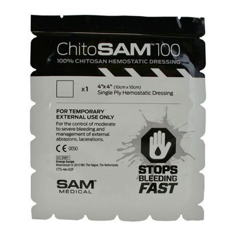 Кровоостанавливающая салфетка 10 Х 10 СМ ChitoSAM SAM MEDICAL