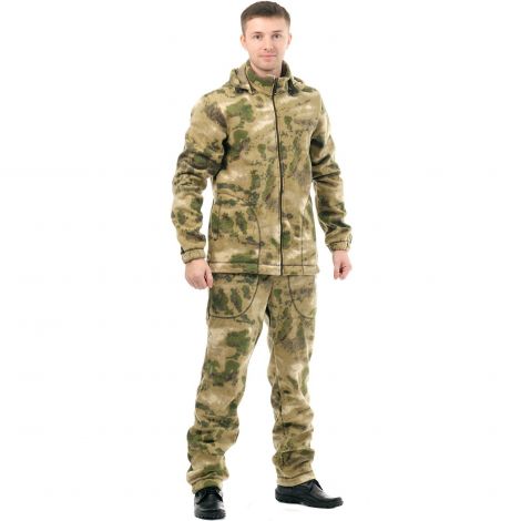 Костюм «Никс» (флис, зеленый кмф) КВЕСТ