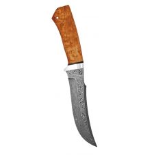 Нож Клык (карельская береза, алюминий), ZD-0803