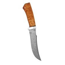 Нож Клык (карельская береза, алюминий) подарочный, ZDI-1016