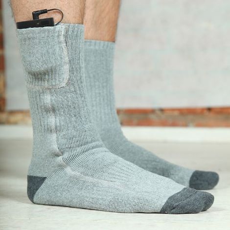 Носки с подогревом на батарейках RL-N-01 (AА)