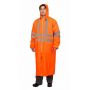Плащ ВВЗ "Трасса" сигнальный, нейлон, оранжевый с СОП