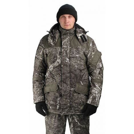 Костюм мужской «Горка-Норд» зимний кмф т.Алова мембрана "Сухой лес"