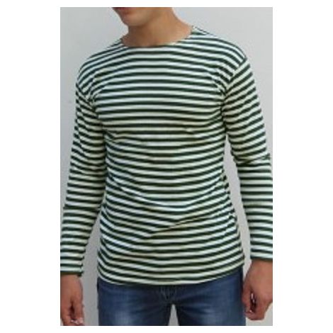 Тельняшка, с зеленой полосой