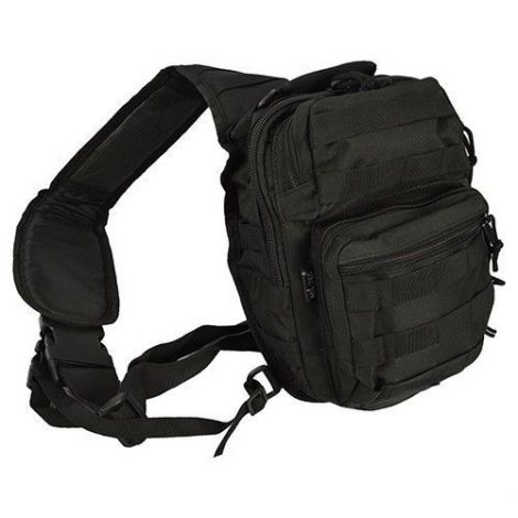 Рюкзак на одной лямке Small Mil-Tec, цвет Black