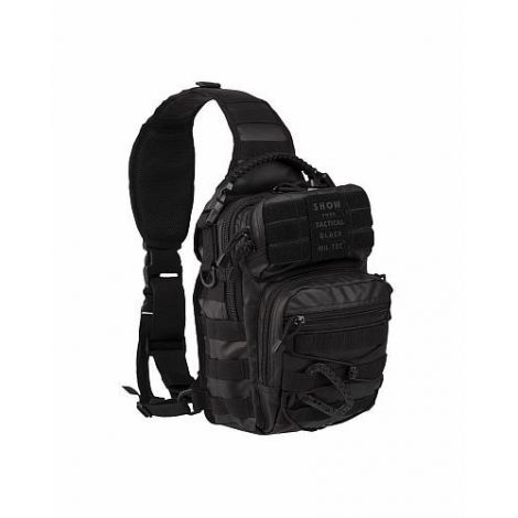 Рюкзак на одной лямке Tactical SM Mil-Tec, цвет Black Рюкзак на одной лямке Tactical SM Mil-Tec, цвет Black