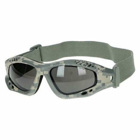 Очки COMMANDO MIL-TEC, цвет At-Digital/Smoke