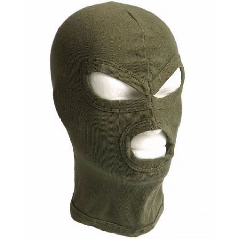 Балаклава лето MIL-TEC, цвет Olive (3 разреза)