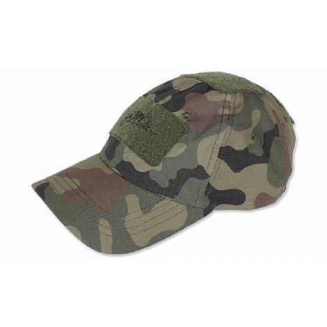 Бейсболка тактическая Helikon, цвет PL Woodland