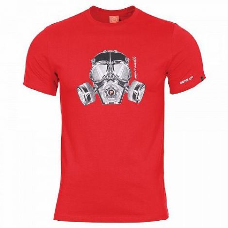 Футболка GAS MASK Pentagon, цвет Lava Red