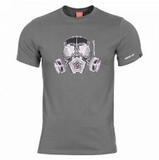 Футболка GAS MASK Pentagon, цвет Wolf Grey