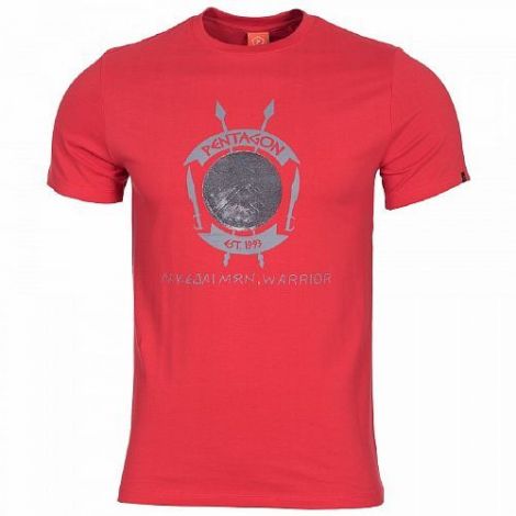 Футболка LAKEDAIMON Pentagon, цвет Lava Red Футболка LAKEDAIMON Pentagon, цвет Lava Red