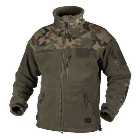 Флисовая куртка INFANTRY, цвет Olive Green/PL Woodland