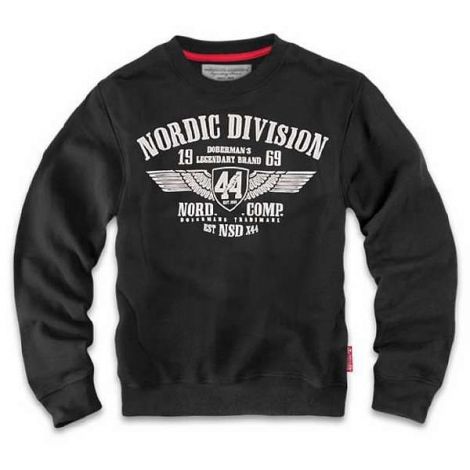 Толстовка Classic NORDIC DIVISION, цвет Black (BC75)