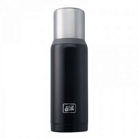 Термос 'Esbit' VF1000DW-BG, цвет черный/серебряный