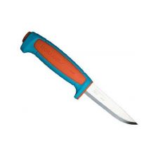 Нож Morakniv Basic 511, углеродистая сталь, Light Blue/Orange