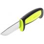Нож Morakniv Basic 511, углеродистая сталь, цвет Lime/Black