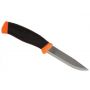 Нож Morakniv Companion F Serrated Orange, нерж. сталь