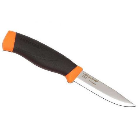 Нож Morakniv Companion HeavyDuty F (C) Orange, углеродистая сталь
