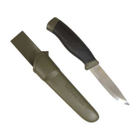 Нож Morakniv Companion HeavyDuty MG (C) Olive Green, углеродистая сталь