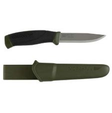 Нож Morakniv Companion MG (C), цвет Olive Green, углер. сталь