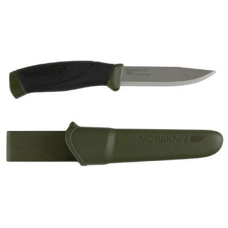 Нож Morakniv Companion MG (C), цвет Olive Green, углер. сталь