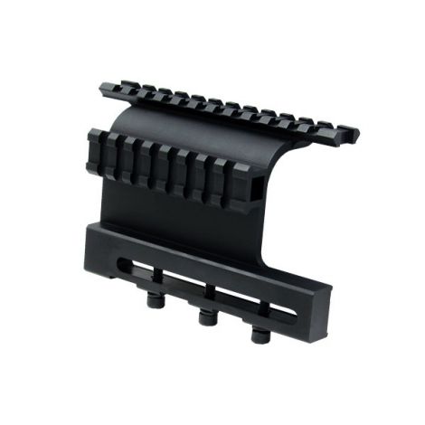 Кронштейн Leapers UTG боковой с 2-мя планками Weaver на Тигр, Сайгу, Вепрь