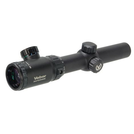 Прицел ПО 1,25-4,5*26 IR загонник Veber