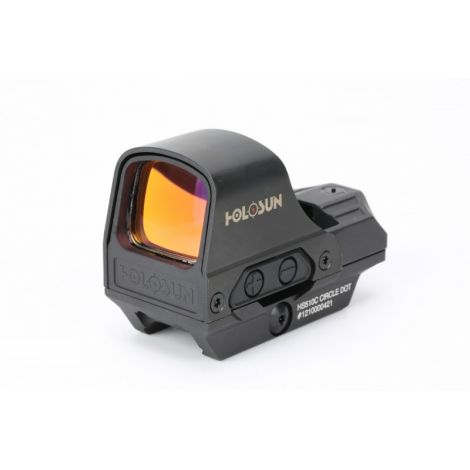 Коллиматорный прицел Holosun OpenReflex HS510C на Weaver