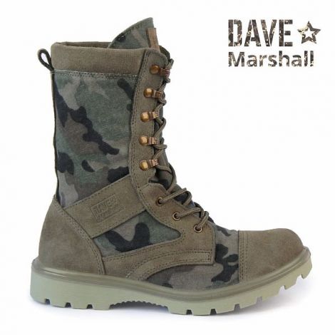 Ботинки кожаные облегченные с высокими берцами AZIMUTH K-9"