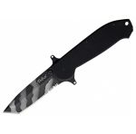 Нож Tekut "Ares" серии Tactical, лезвие 94 общ.235, рук - G10 чёрная, лезвие - черное камуфляжное