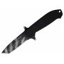 Нож Tekut "Ares" серии Tactical, лезвие 94 общ.235, рук - G10 чёрная, лезвие - черное камуфляжное
